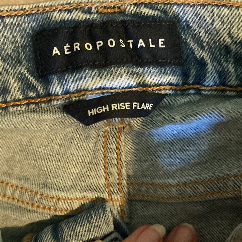 High Rise Flare Jeans - Picture 3 of 4